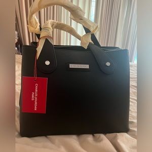 Black Charles Jourdan Weber Tote